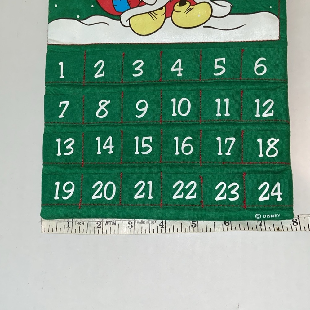 Disney Mickey Mouse Holiday Advent Calendar With Bear - Picture 5 of 7